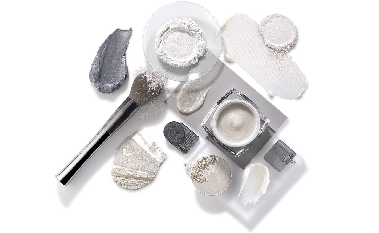 Silverwhite Effect Pigments for Cosmetics Application by Merck KGaA, Darmstadt, Germany