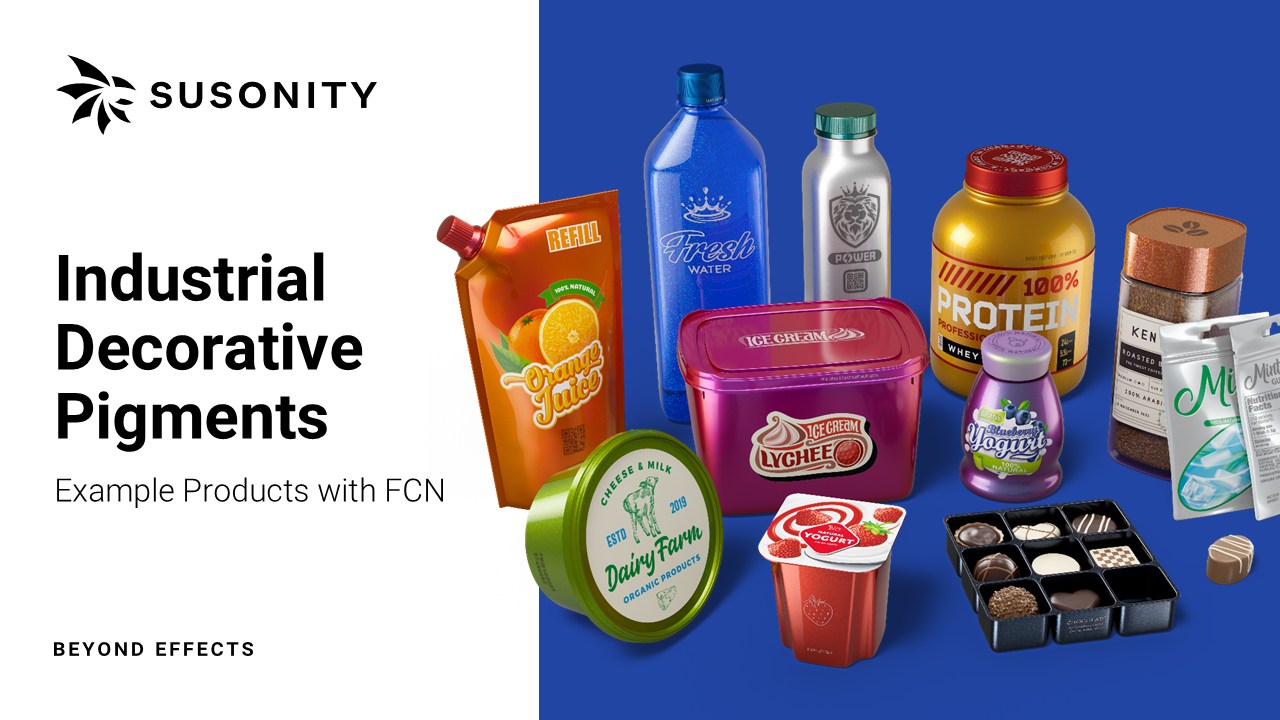 Industrial Decorative Pigment with FCN