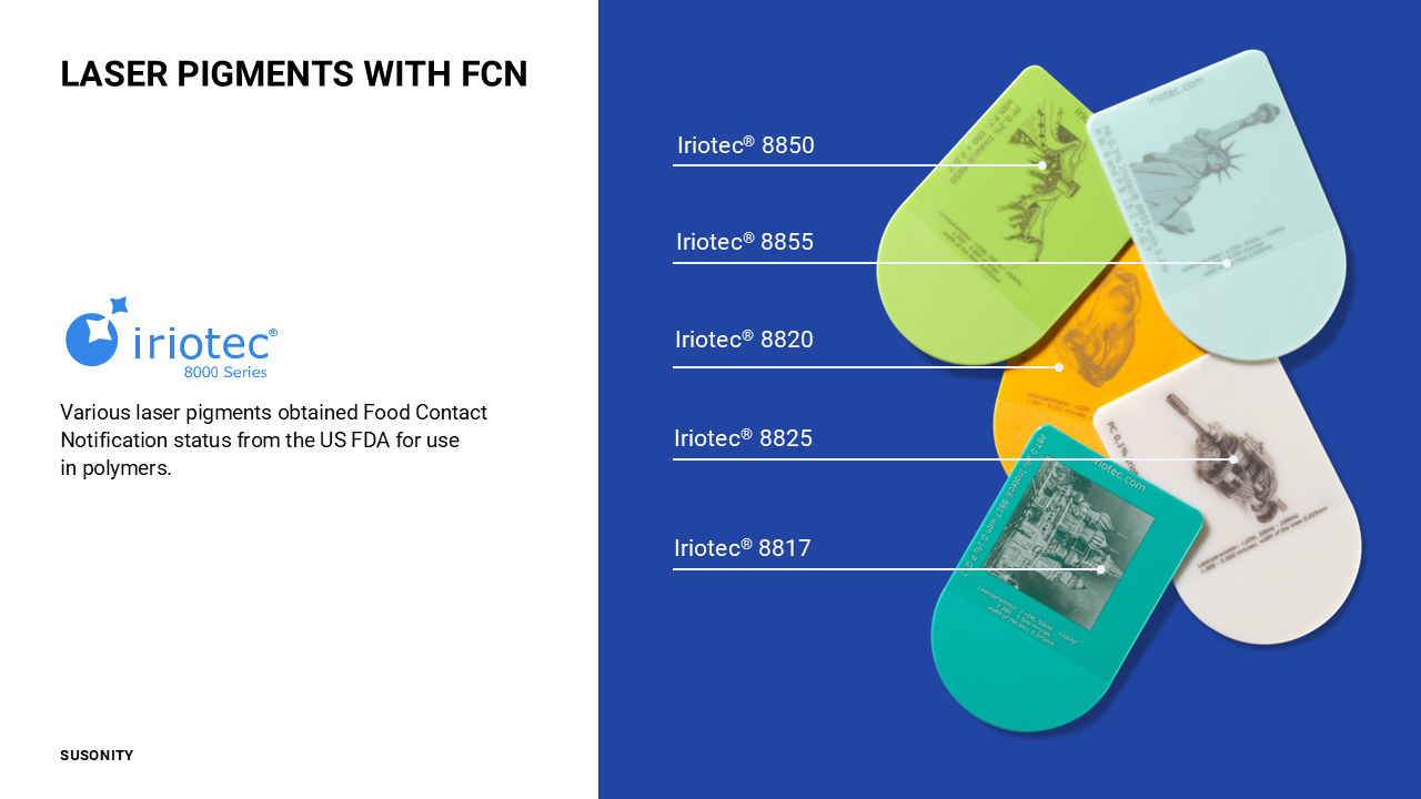 Laser Marking Pigments with FCN